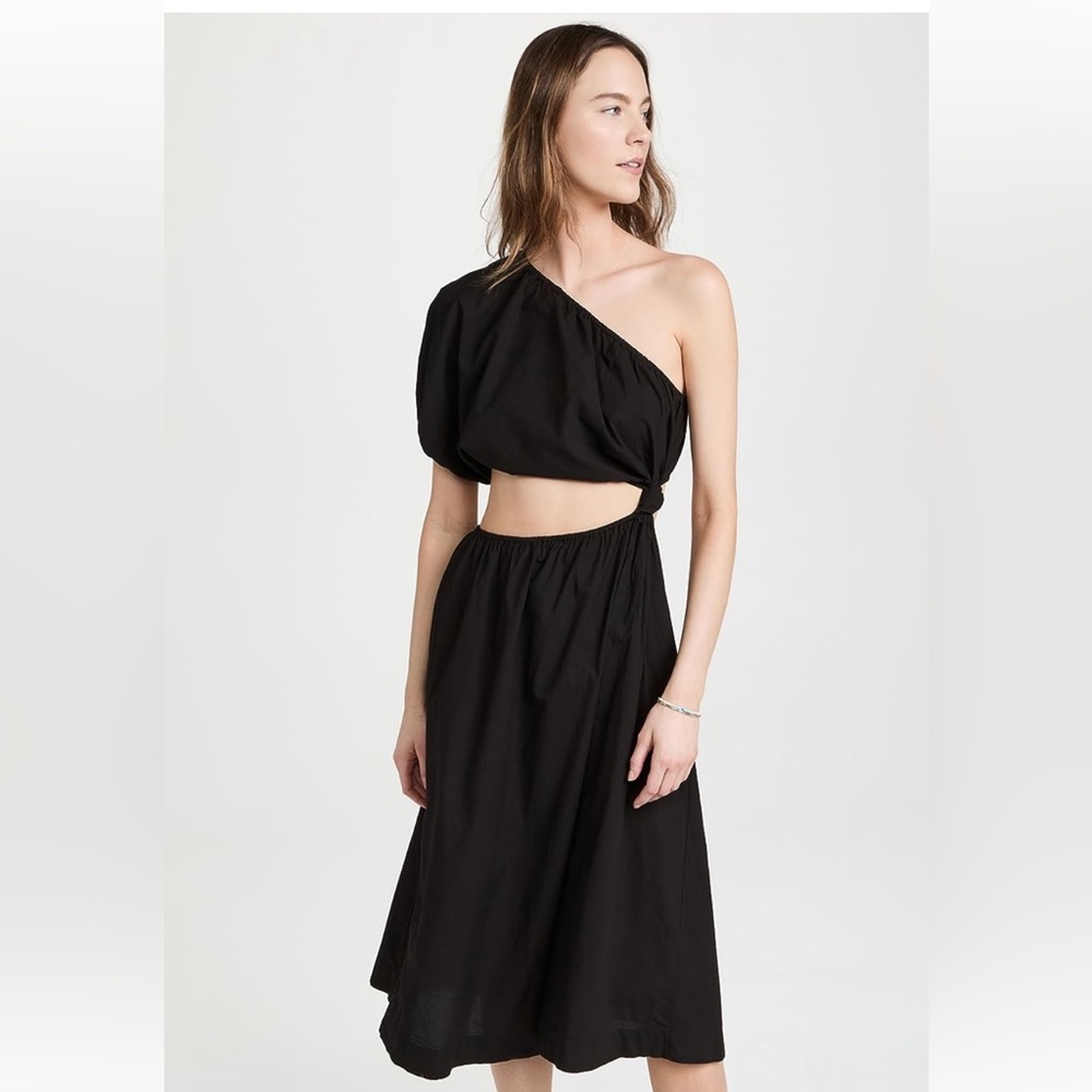 Stateside Poplin Cut-out dress.